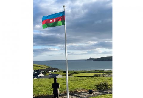 İrlandiyada Azərbaycan Bayrağı ucaldıldı