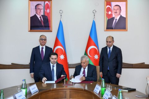 BMU və AQTİ arasında anlaşma memorandumu - FOTO
