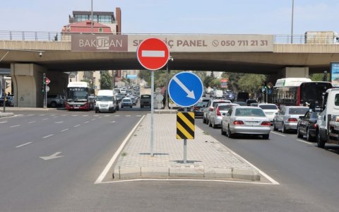 Əhməd Rəcəbli küçəsində yeni yol infrastrukturu qurulub