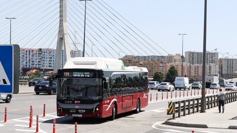 Bakıda yenilik: Avtobuslar Heydər Əliyev prospektinə daxil olmayacaq