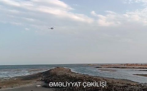 Dənizdə batan var: Helikopter axtarışa cəlb edildi