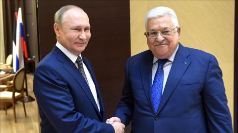 Mahmud Abbas Putinlə görüşüb