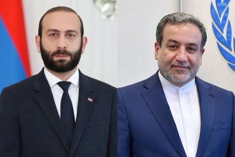 Mirzoyan iranlı həmkarı ilə danışıqlar apardı