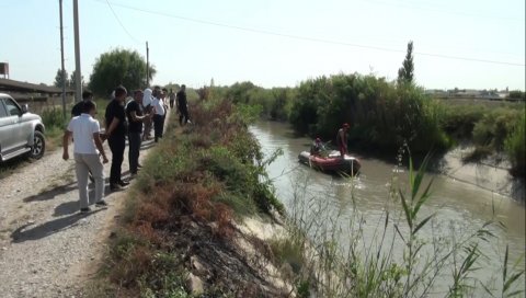 Suda boğulan gəncin cəsədi tapıldı