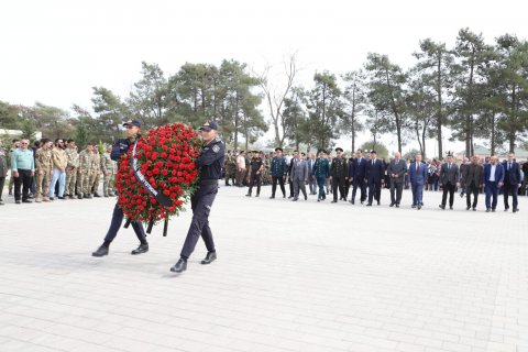 Neftçalada 27 sentyabr Anım Günü qeyd olunub - FOTO