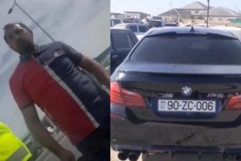 Narkotikin təsiri altında olan "BMW" sürücüsü saxlanıldı