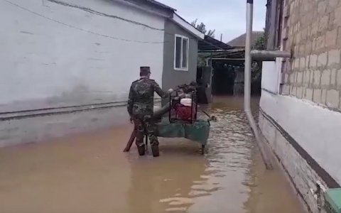 Subasmaya məruz qalan Hacıqabulda son vəziyyət açıqlandı