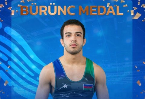 Güləşçimiz Avropada medal qazandı