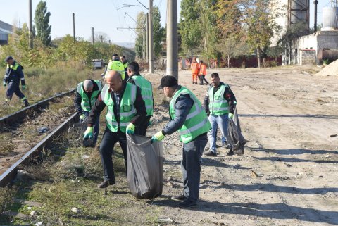 Azərbaycan Dəmir Yollarında COP29-a hazırlıq - FOTO