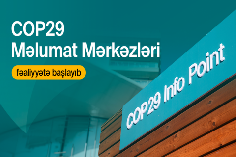 COP29 Məlumat Mərkəzləri fəaliyyətə başladı