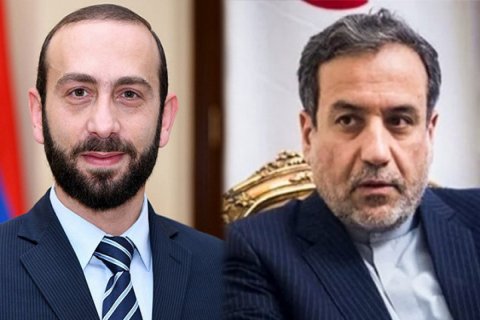 Mirzoyan iranlı həmkarı ilə danışıqlar apardı