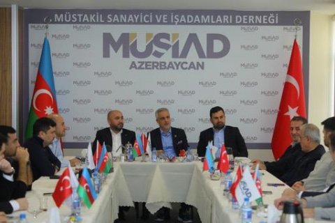 MÜSİAD rəsmiləri Azərbaycana gəldi - FOTO