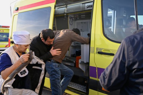 Sağ qalan 7 sərnişin Bakıya gətirildi