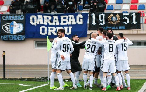 "Qarabağ"ın oyununda bərabərlik qolu