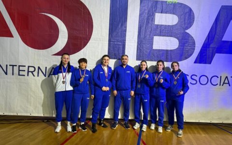 Boksçularımız Serbiyada 6 medal qazandı