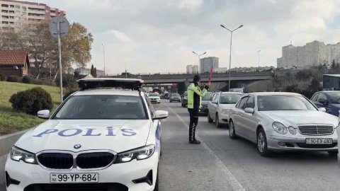 Yol polisi bayramda gücləndirilmiş rejimdə çalışacaq