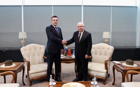 Azərbaycanlı nazir müavini Yaşar Gülərin qəbulunda