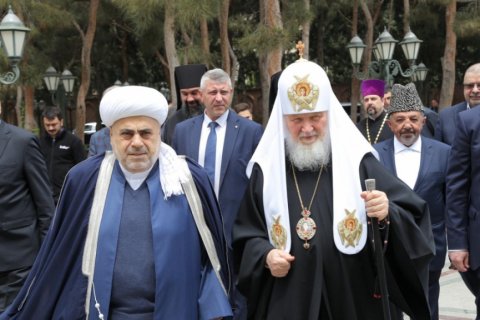Şeyx Patriarx Kirillə erməni revanşizmindən danışdı