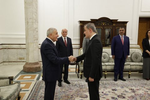 İraq Prezidenti Ceyhun Bayramovu qəbul etdi