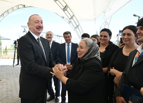 İkinci mərhələdə Kəngərlidə daha çox ev tikiləcək - Prezident