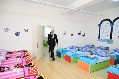 Kəngərlidə körpələr evi-uşaq bağçası açıldı - FOTO