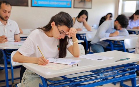 Magistraturaya qəbul imtahanı yekunlaşdı