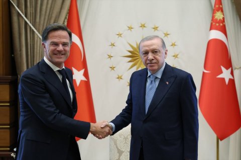 Ərdoğan NATO Baş katibini qəbul etdi