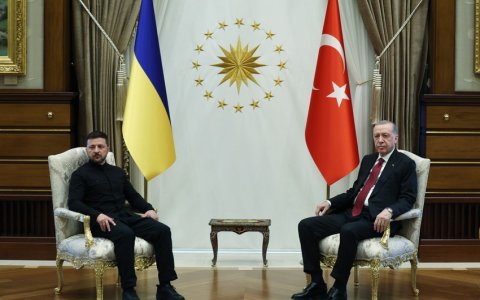 Zelenski Ərdoğanla bağlı paylaşım etdi