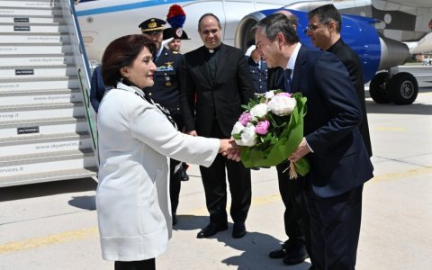 Sahibə Qafarova Vatikandadır