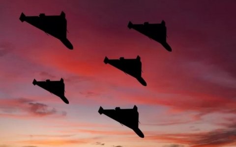 Rusiya Ukraynaya rekord sayda dron buraxdı