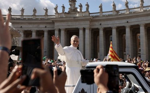 Roma Papasının taxta çıxma mərasimi - CANLI