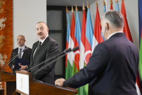 İlham Əliyev liderlərin iclasında çıxış etdi - TAM MƏTN