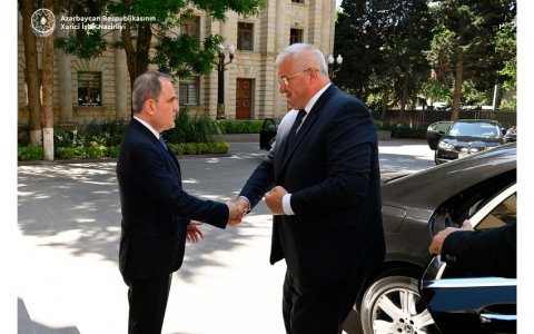 Ceyhun Bayramovun Andrey Sibiqa ilə təkbətək görüşdü