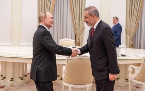 Hakan Fidan Putinlə görüşdü