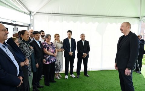 Bərpa edilmiş şəhər və kəndlərimizin sayı 15-ə çatıb - Prezident