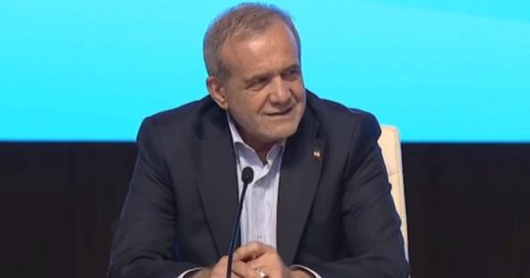 Pezeşkian ərəb ölkəsində Azərbaycan dilində şeir dedi