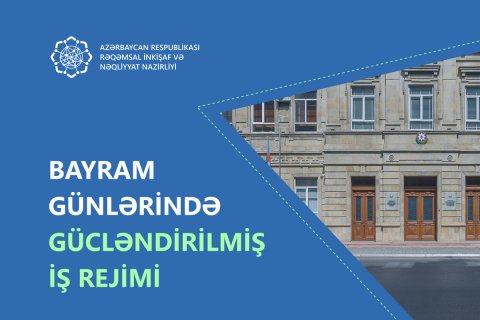 Nazirlik gücləndirilmiş iş rejiminə keçdi