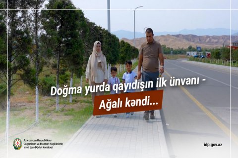 Dövlət Komitəsi Ağalı kəndi ilə bağlı videoçarx hazırladı - VİDEO