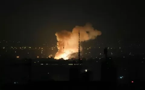 İranın qaz yatağı vuruldu
