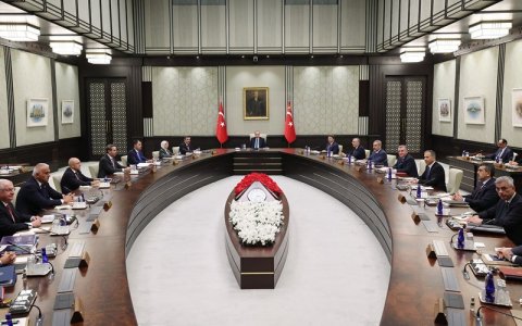 Ərdoğan hökumət üzvlərini topladı - İran-İsrail müharibəsi müzakirə olunur