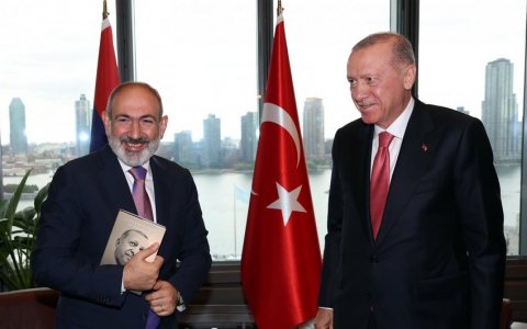 Paşinyan Ərdoğanın qəbuluna gedib - YENİLƏNİB