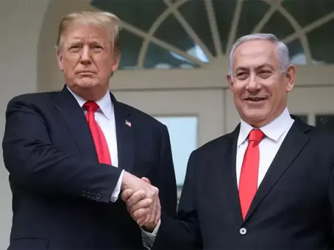 Netanyahu Trampa təşəkkür edib