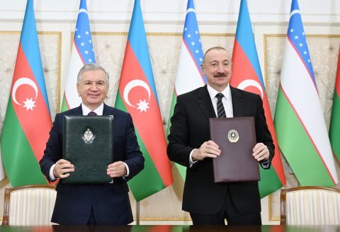 Azərbaycanla Özbəkistan arasında bu sənədlər imzalandı - SİYAHI