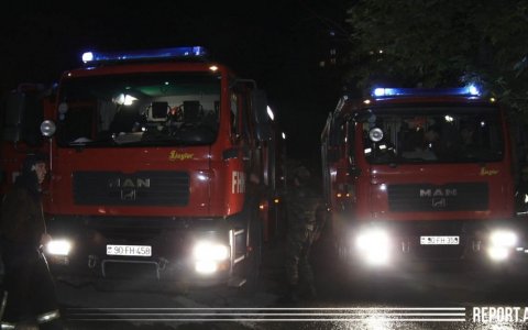 Gənclər şəhərciyində partlayış