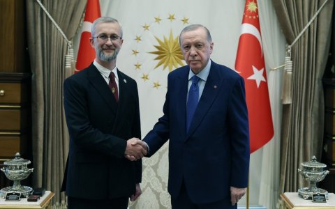 Nəriman Cəlilov Ərdoğanın qəbulunda