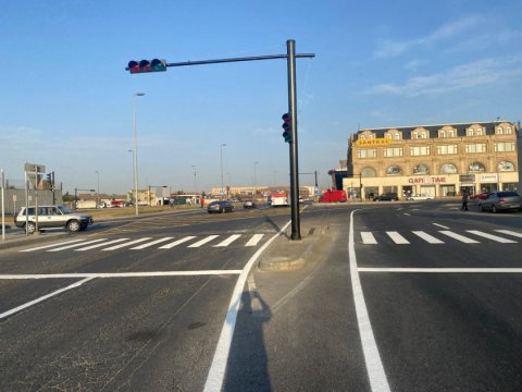 Ziya Bünyadov prospekti ilə Böyükşor-Pirşağı yolunun kəsişməsində dəyişiklik