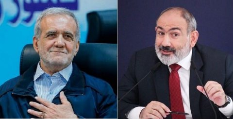 Paşinyan Pezeşkianı Ermənistana dəvət etdi