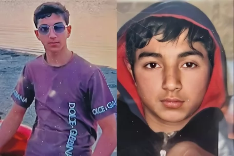 Dənizdə batan məktəblilərin FOTOLARI