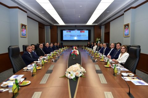 Baş prokuror Ankarada görüşlər keçirdi - FOTO