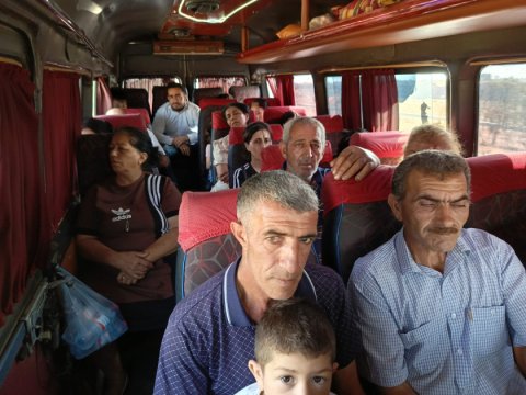 114 nəfər Ağdərəyə qovuşdu - FOTO